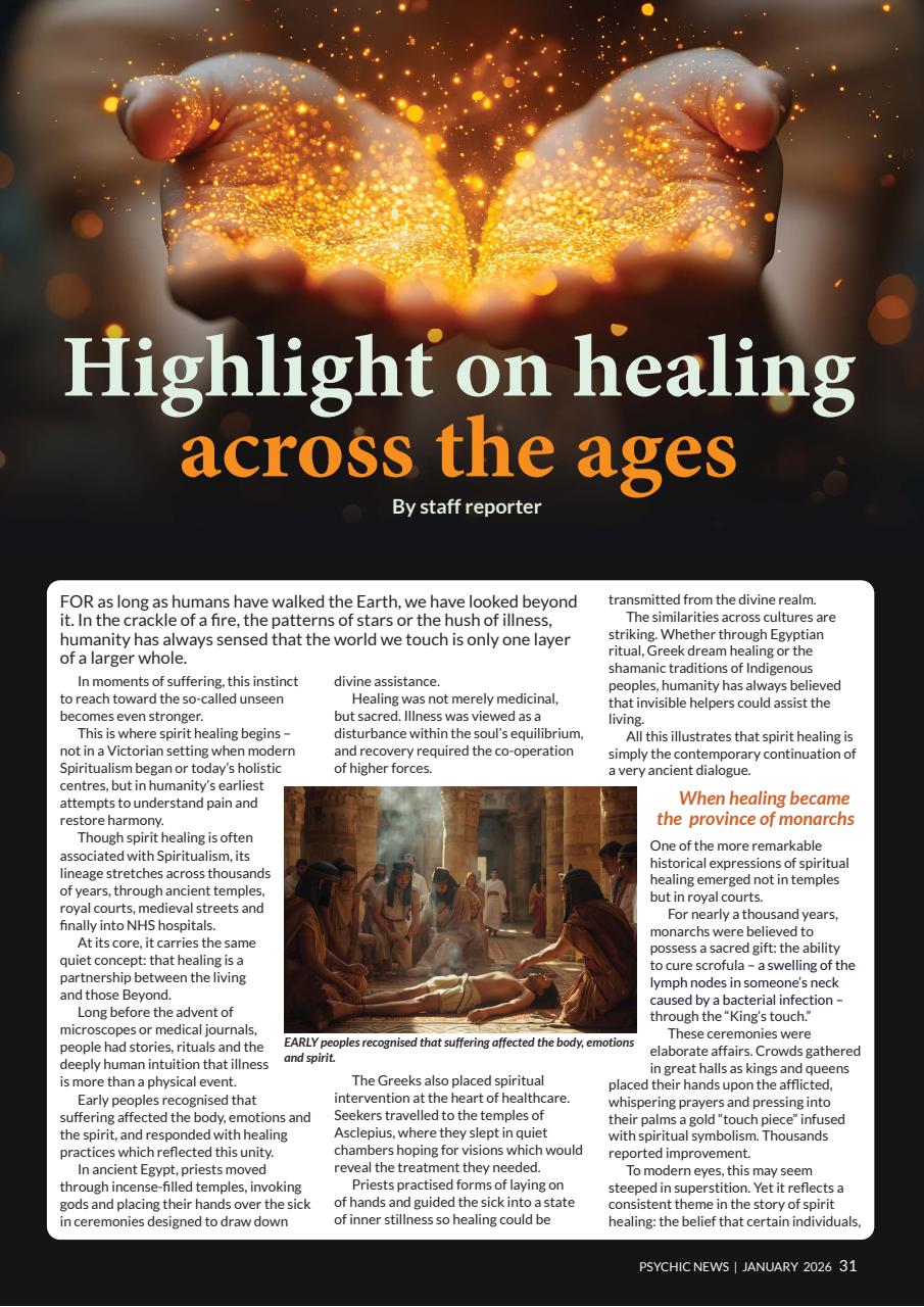 Psychic News Preview Pages