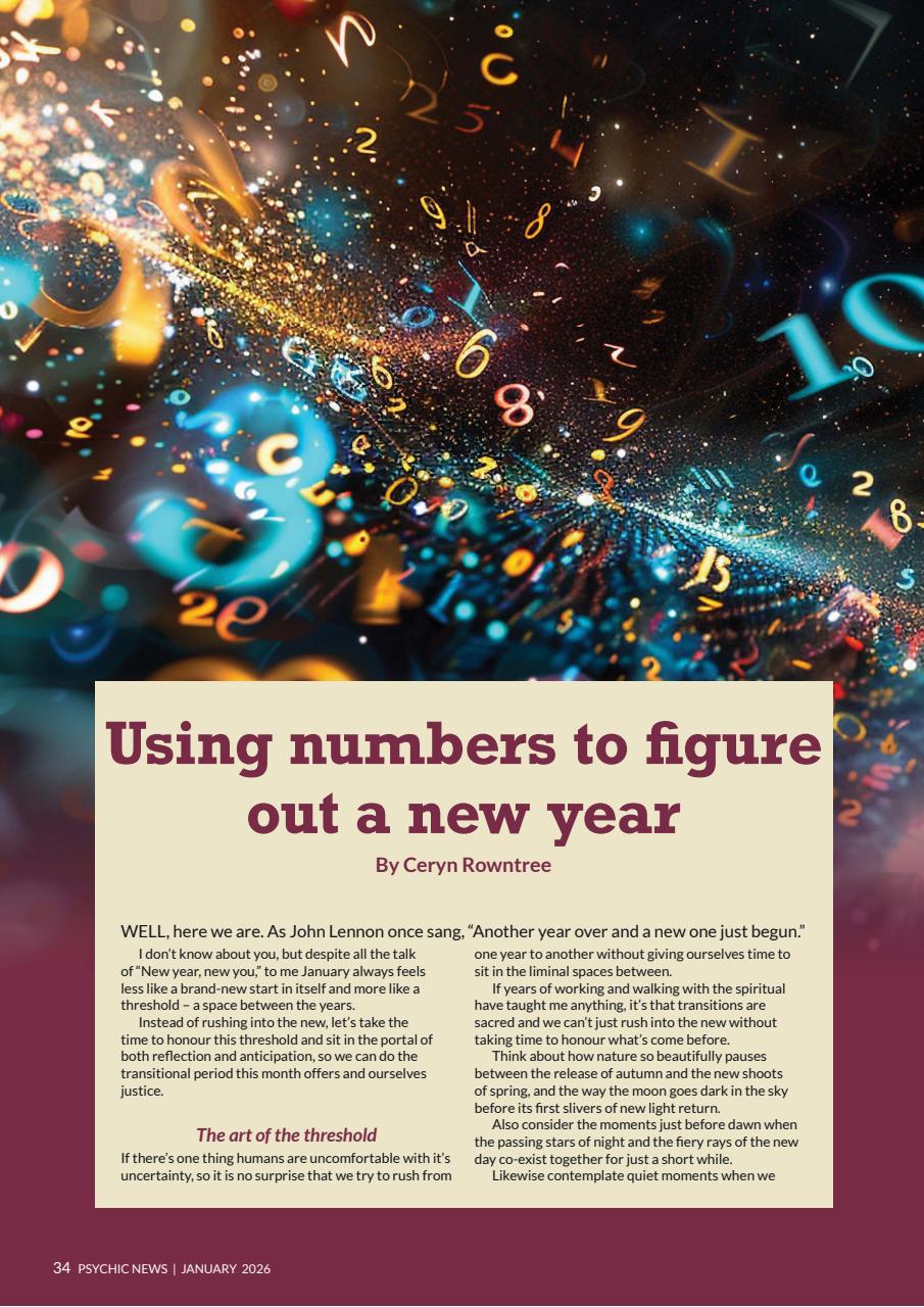 Psychic News Preview Pages