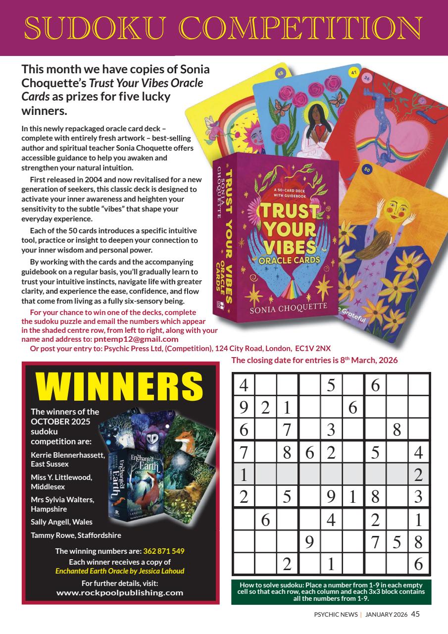 Psychic News Preview Pages