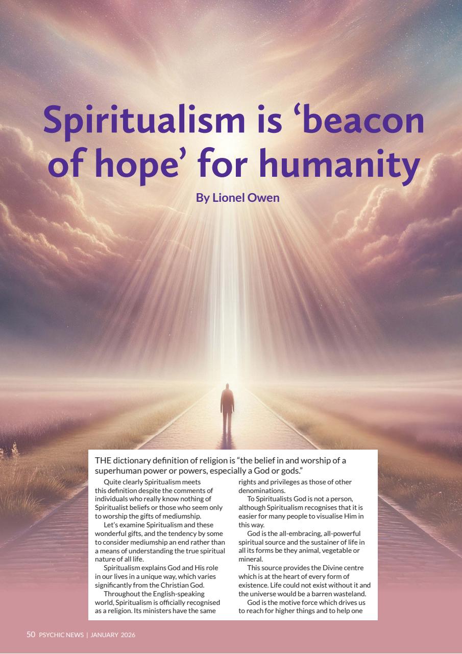 Psychic News Preview Pages