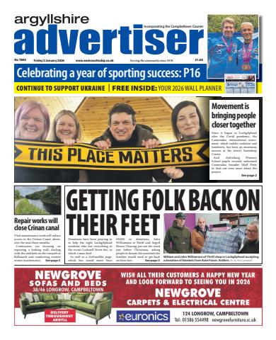 Argyllshire Advertiser issue Friday, January 02, 2026