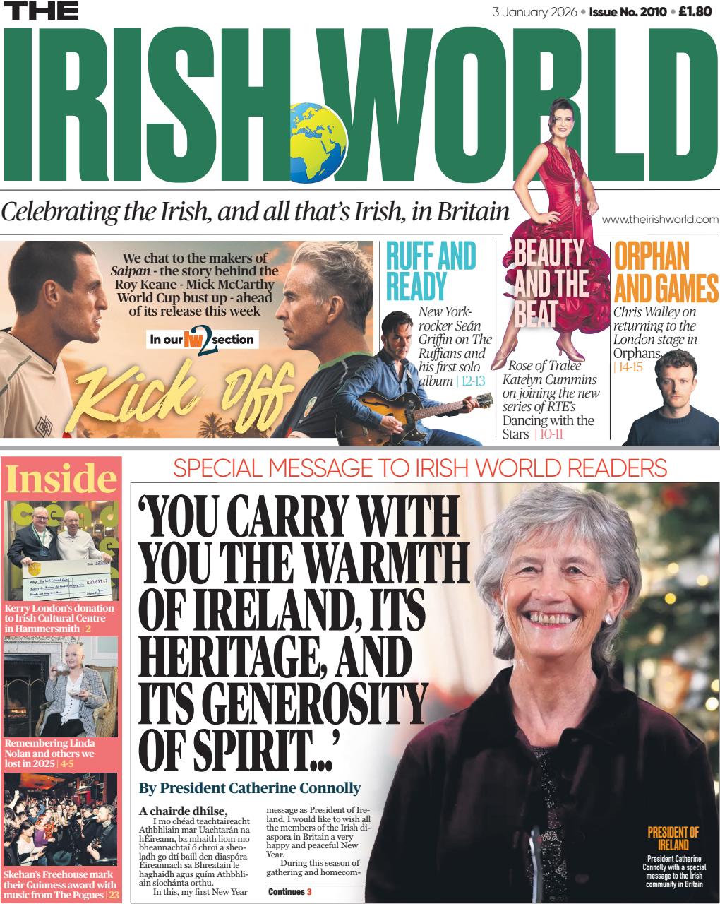 Irish World Preview Pages