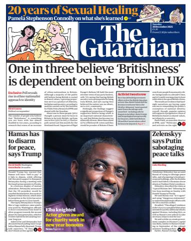 The Guardian Newspaper issue Tuesday, 30 December 2025