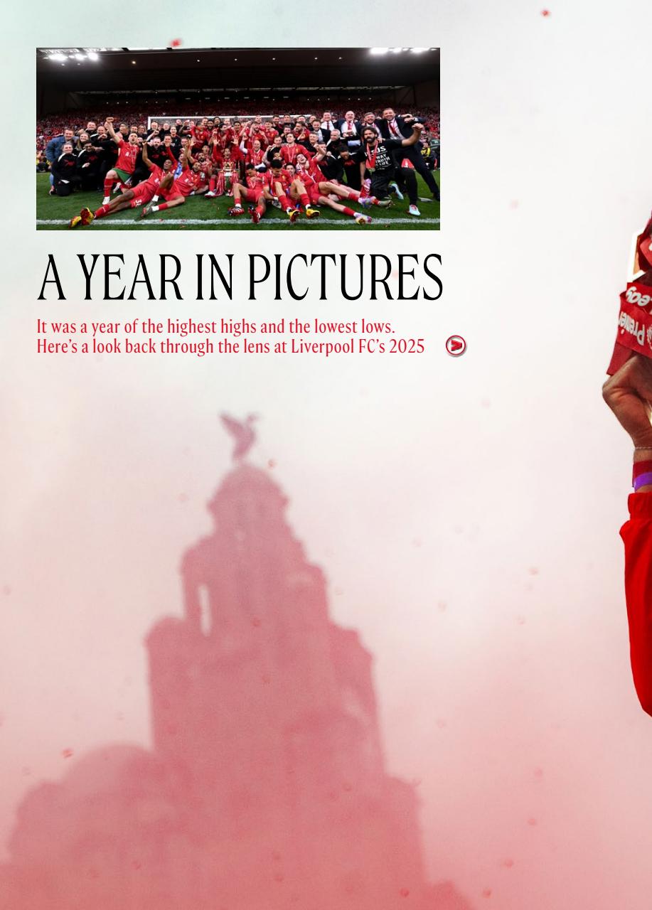 Liverpool FC Programmes Preview Pages