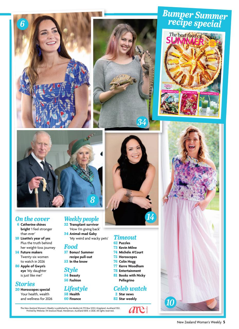 NZ Woman's Weekly Preview Pages