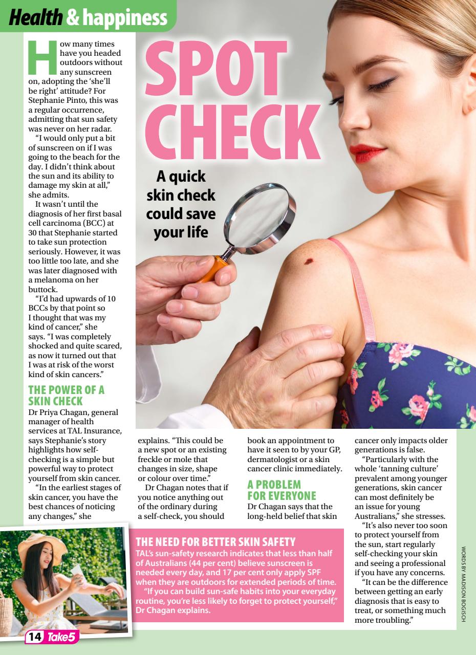 Take 5 Preview Pages