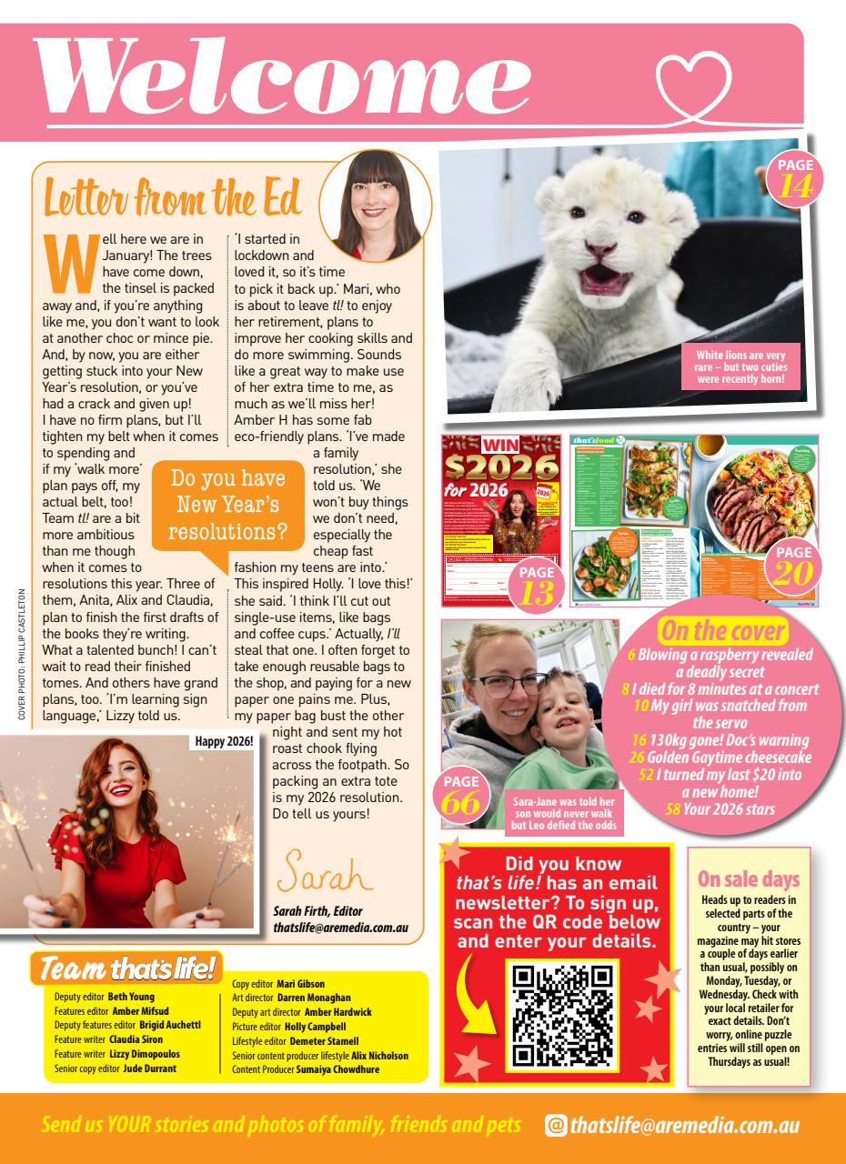 That’s Life! Preview Pages