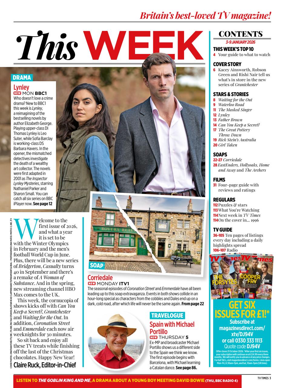 TV Times Preview Pages