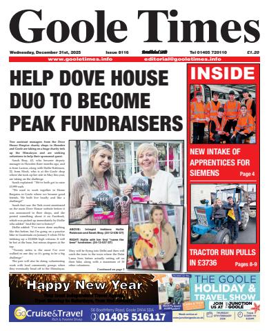 Goole Times issue December 31st 2025