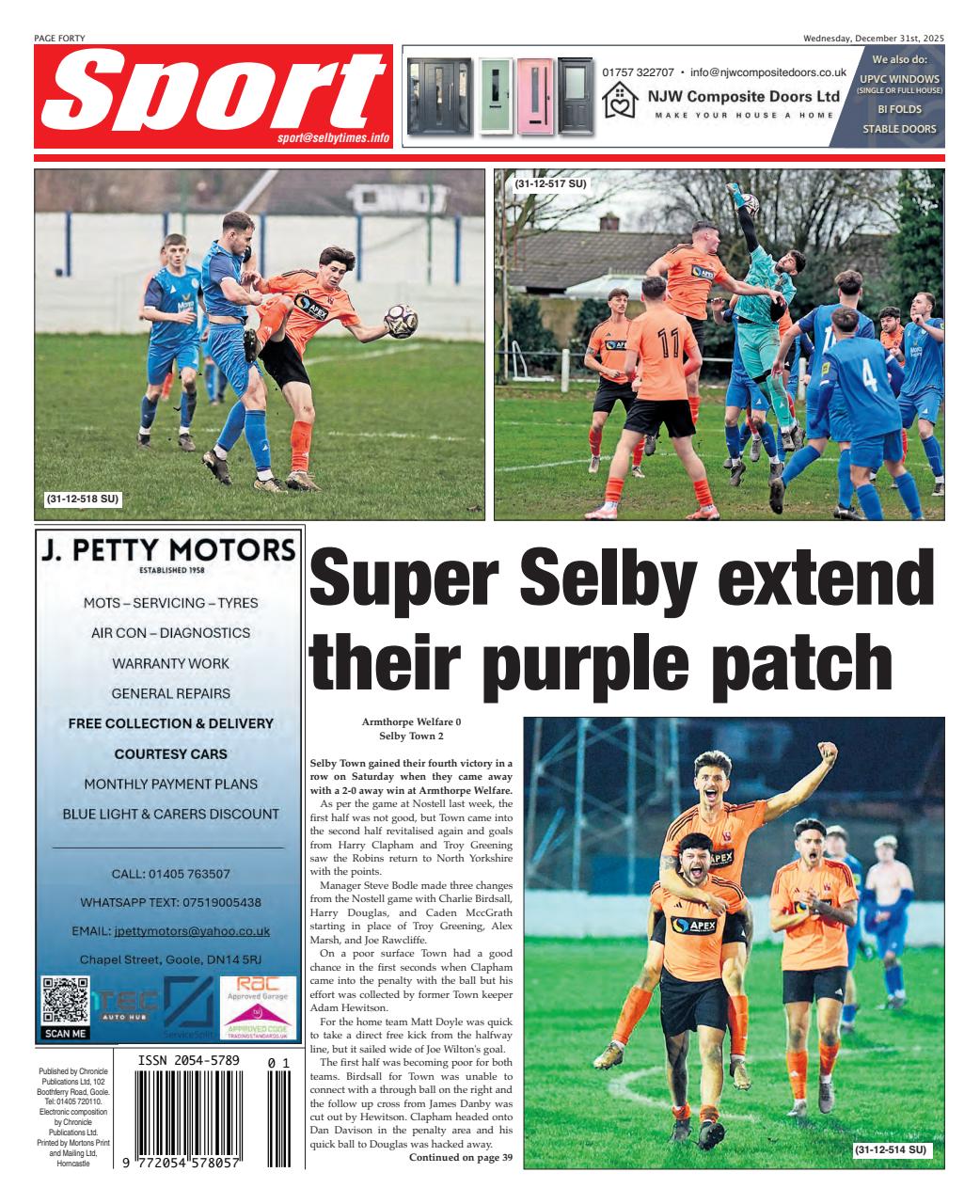 Selby Times Preview Pages