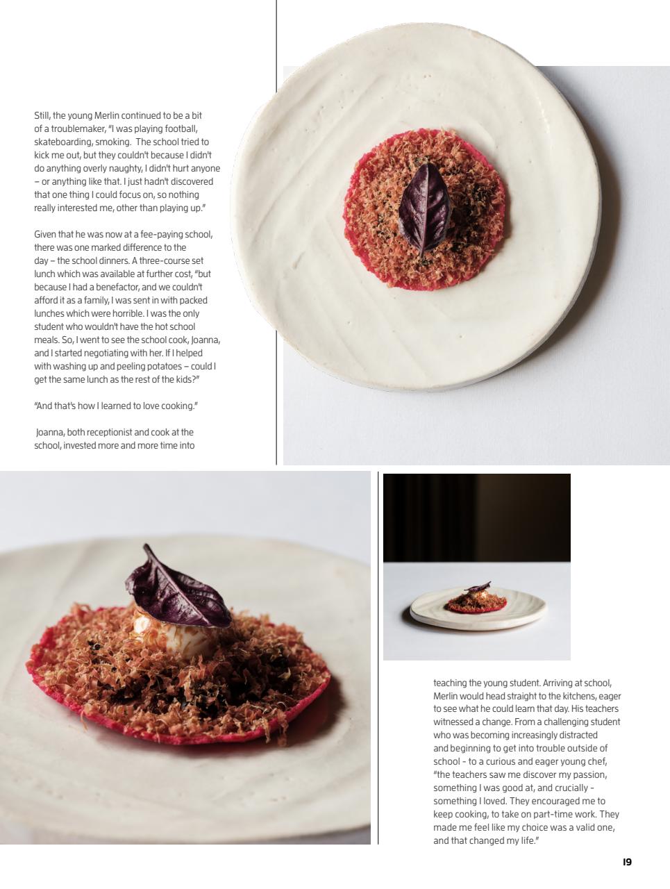 Chef & Restaurant Magazine Preview Pages
