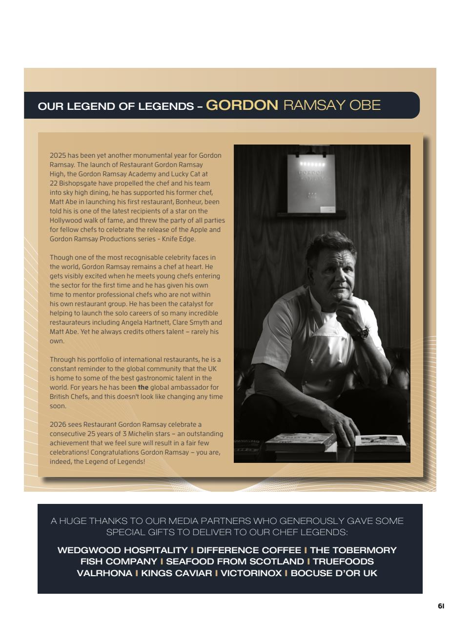 Chef & Restaurant Magazine Preview Pages