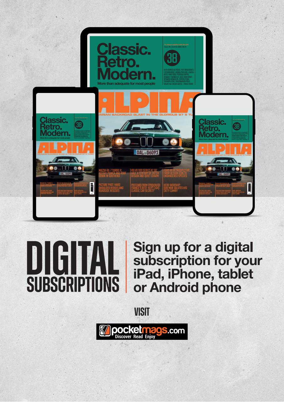 Classic Retro Modern Magazine Preview Pages