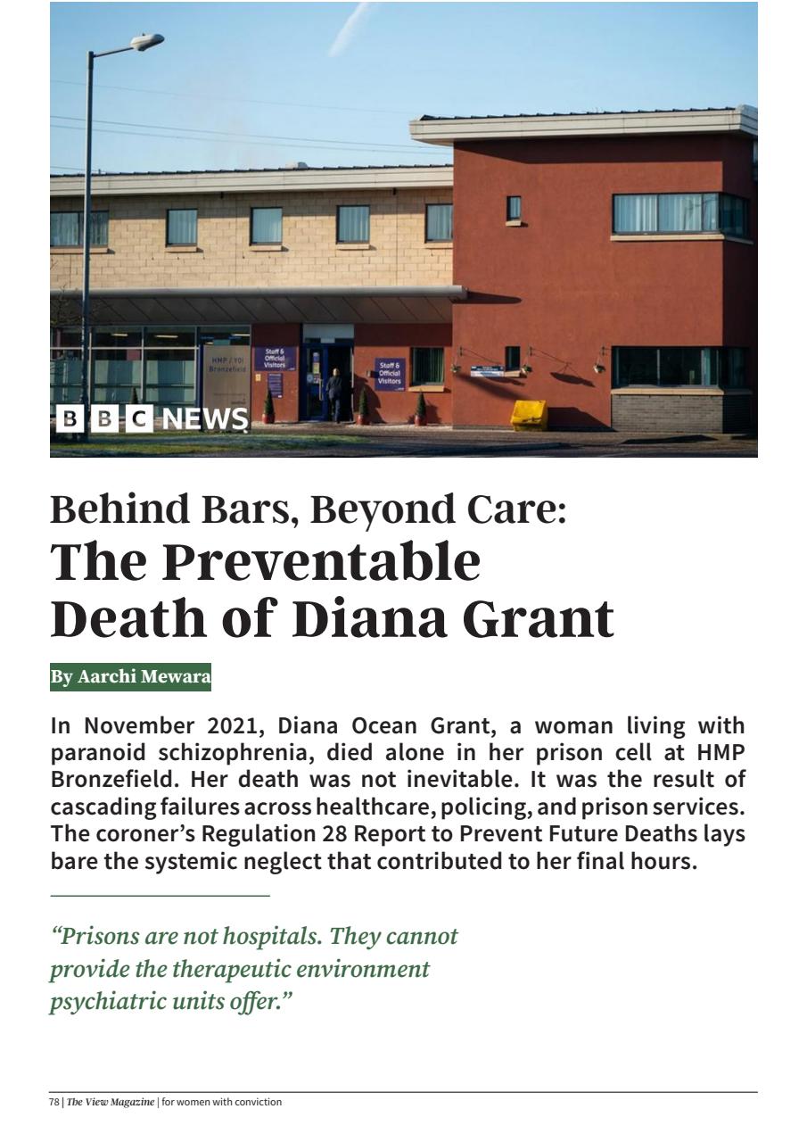 The View Magazine Preview Pages