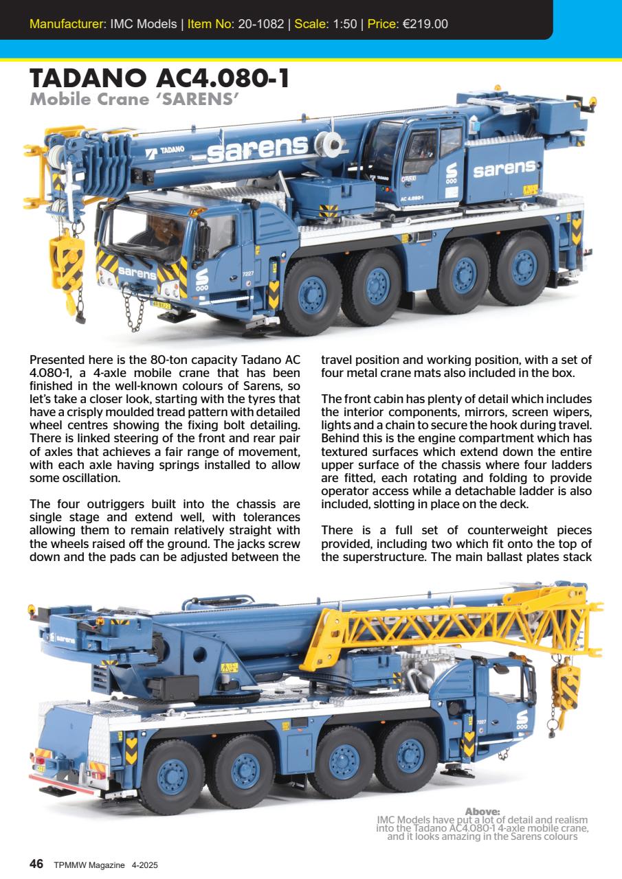 Truck, Plant & Machinery Model World Preview Pages