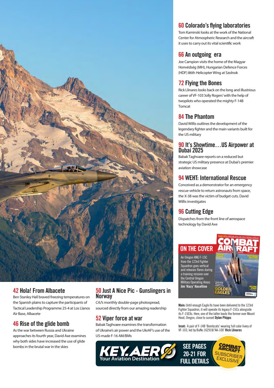 Combat Aircraft Journal Preview Pages