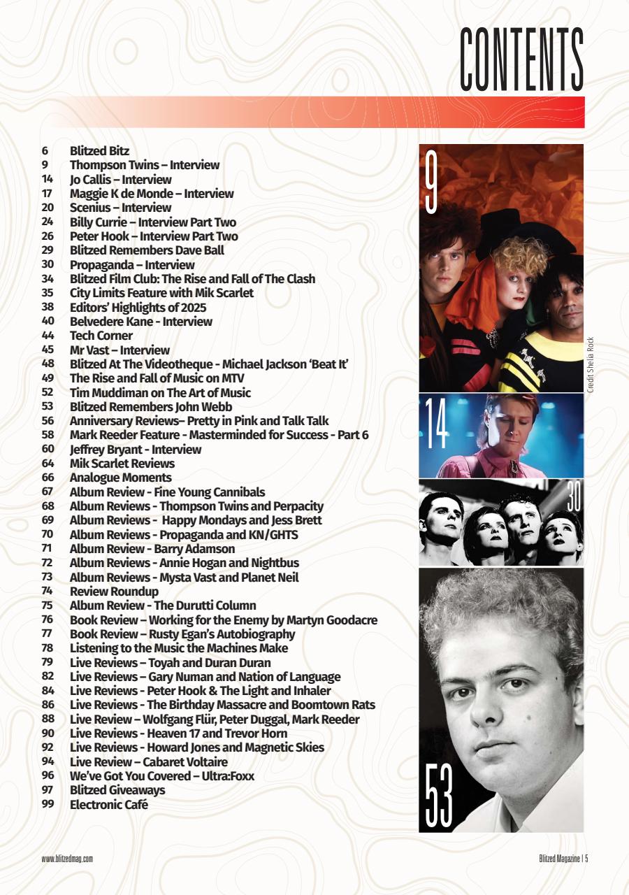 Blitzed Magazine Preview Pages