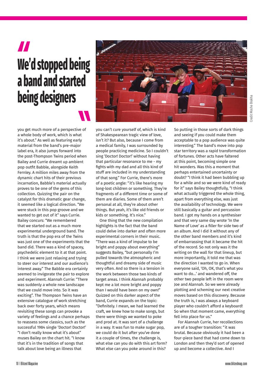 Blitzed Magazine Preview Pages