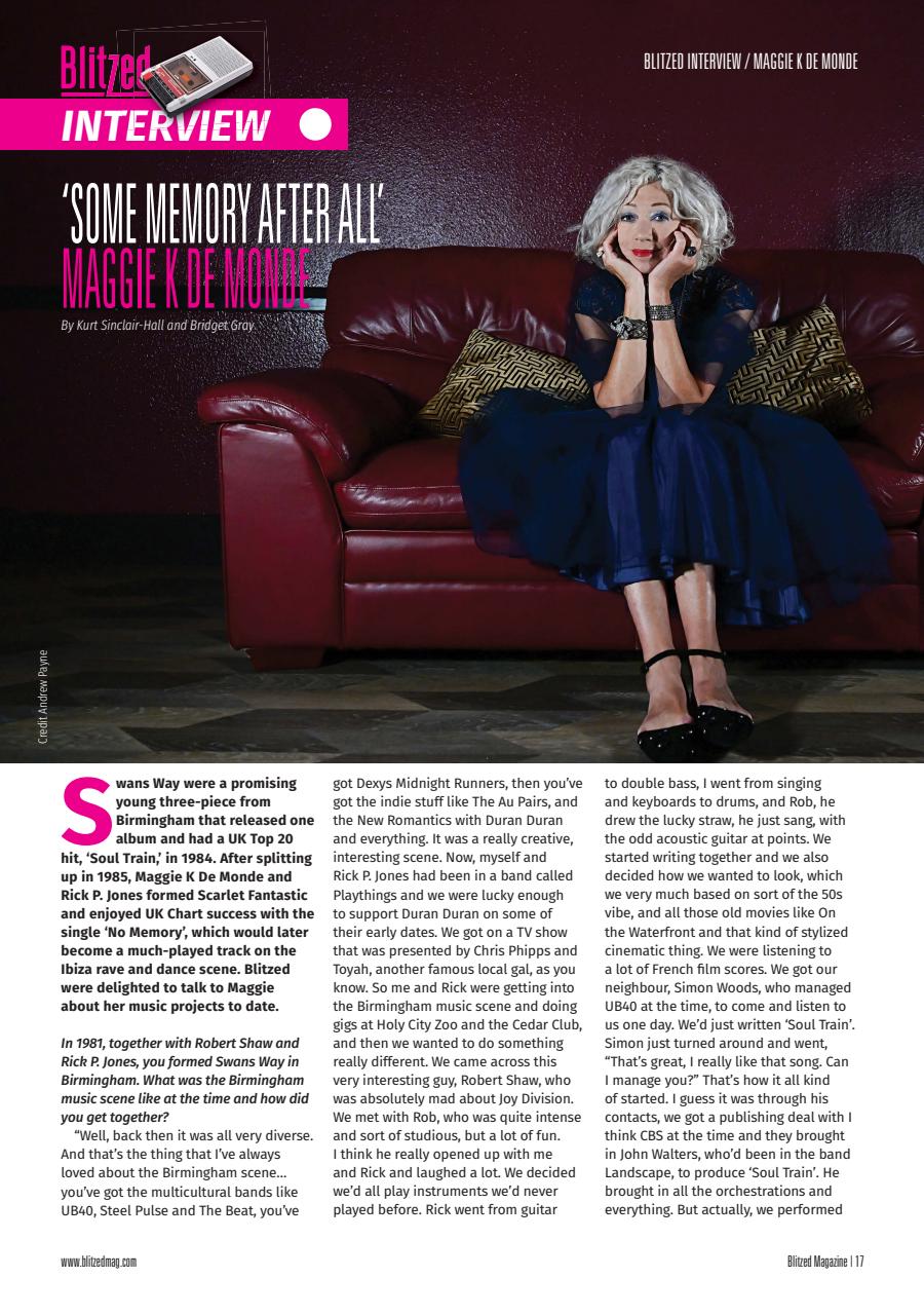 Blitzed Magazine Preview Pages