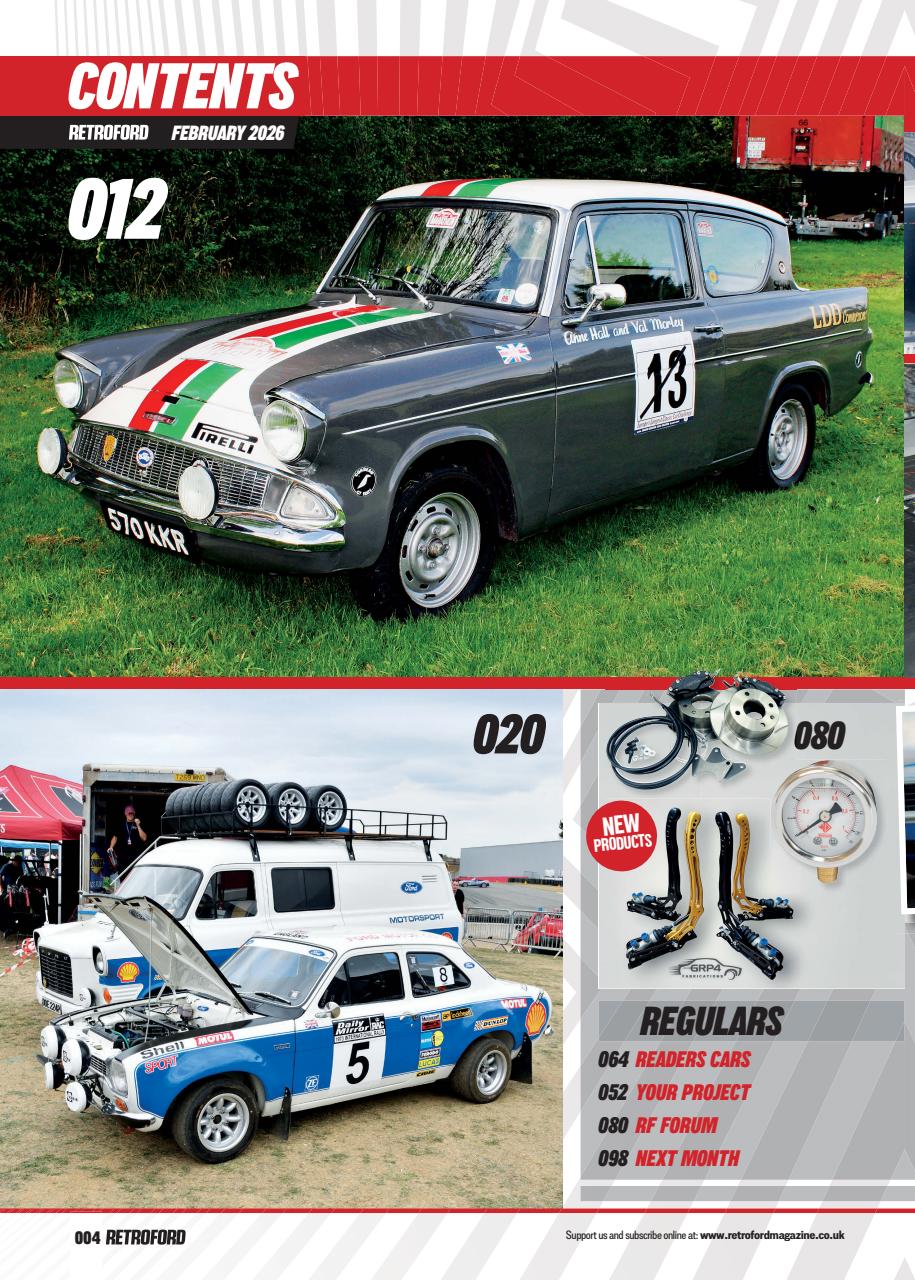 Retro Ford Preview Pages