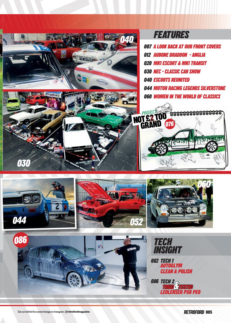 Retro Ford Preview Pages