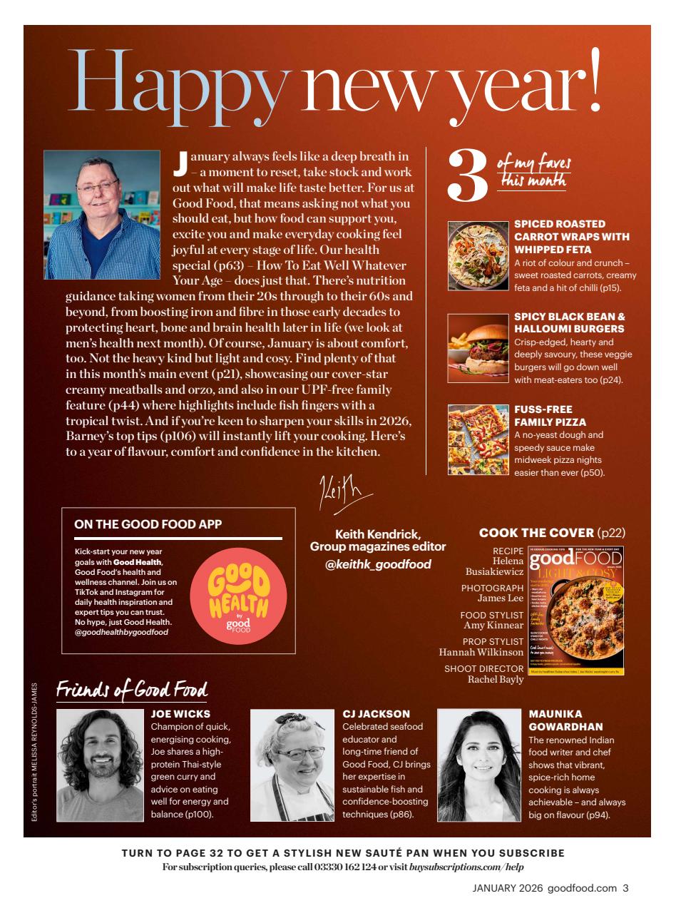 Good Food Magazine Preview Pages