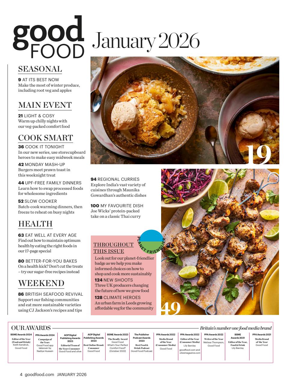 Good Food Magazine Preview Pages