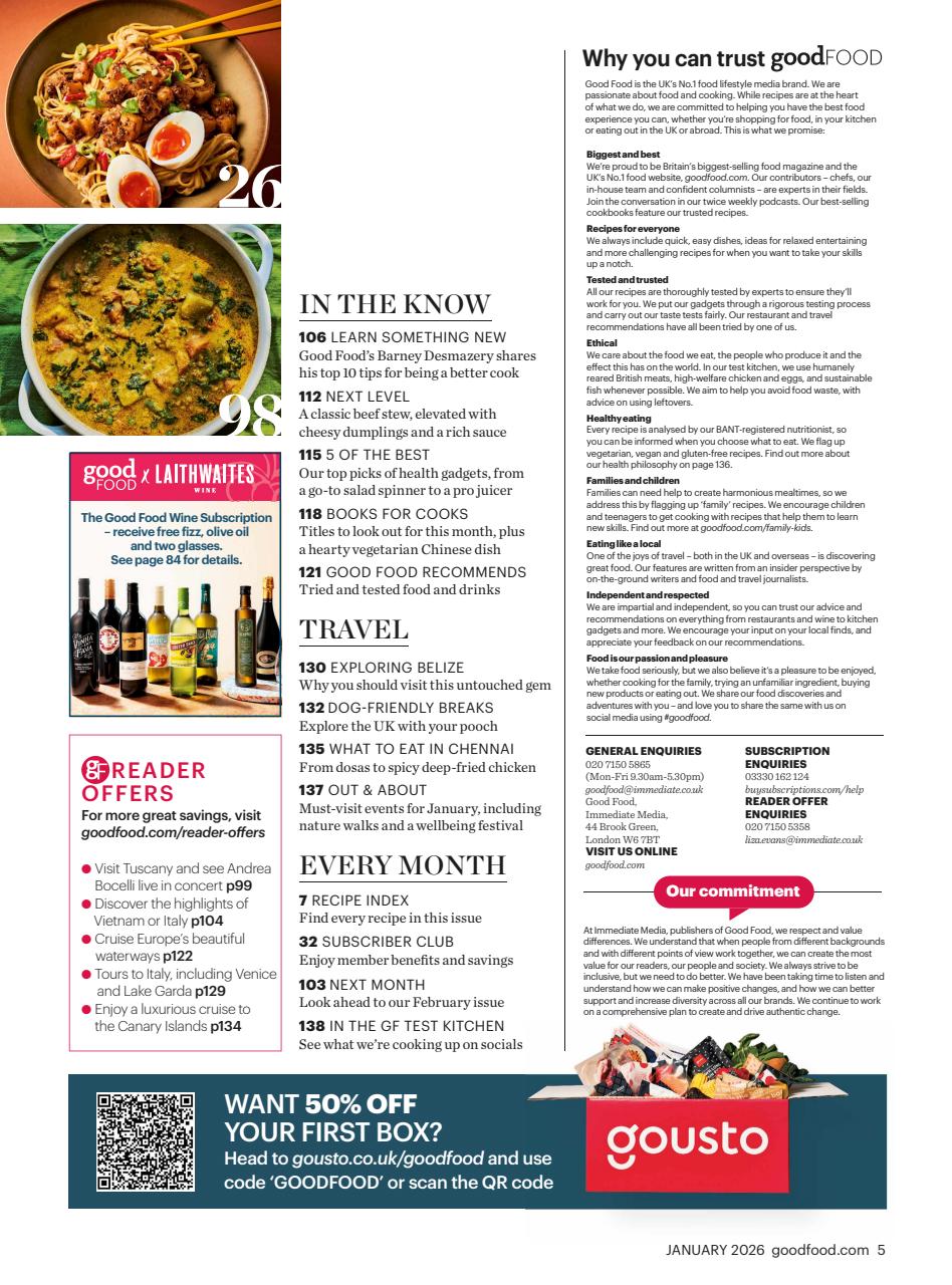 Good Food Magazine Preview Pages