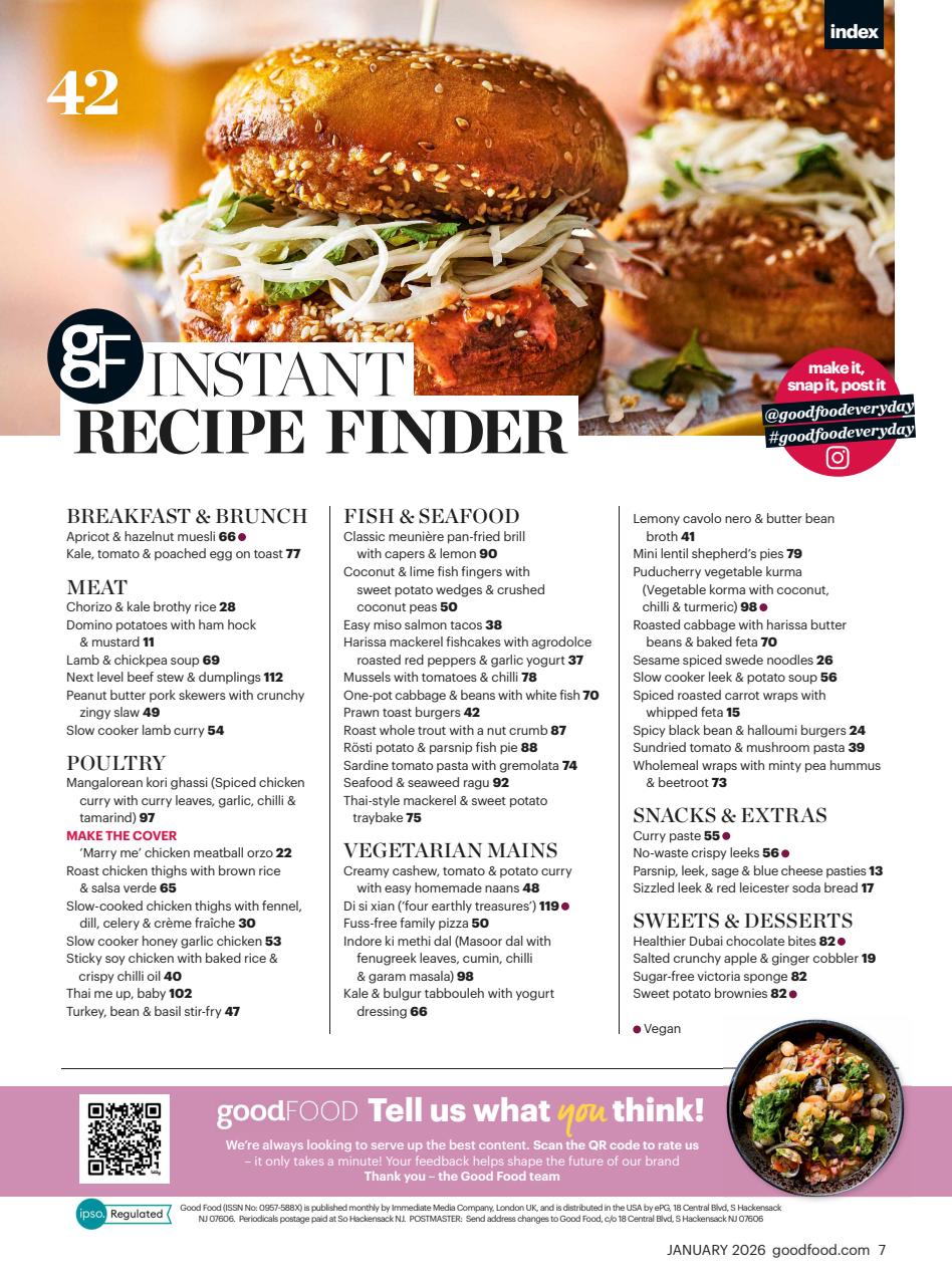 Good Food Magazine Preview Pages