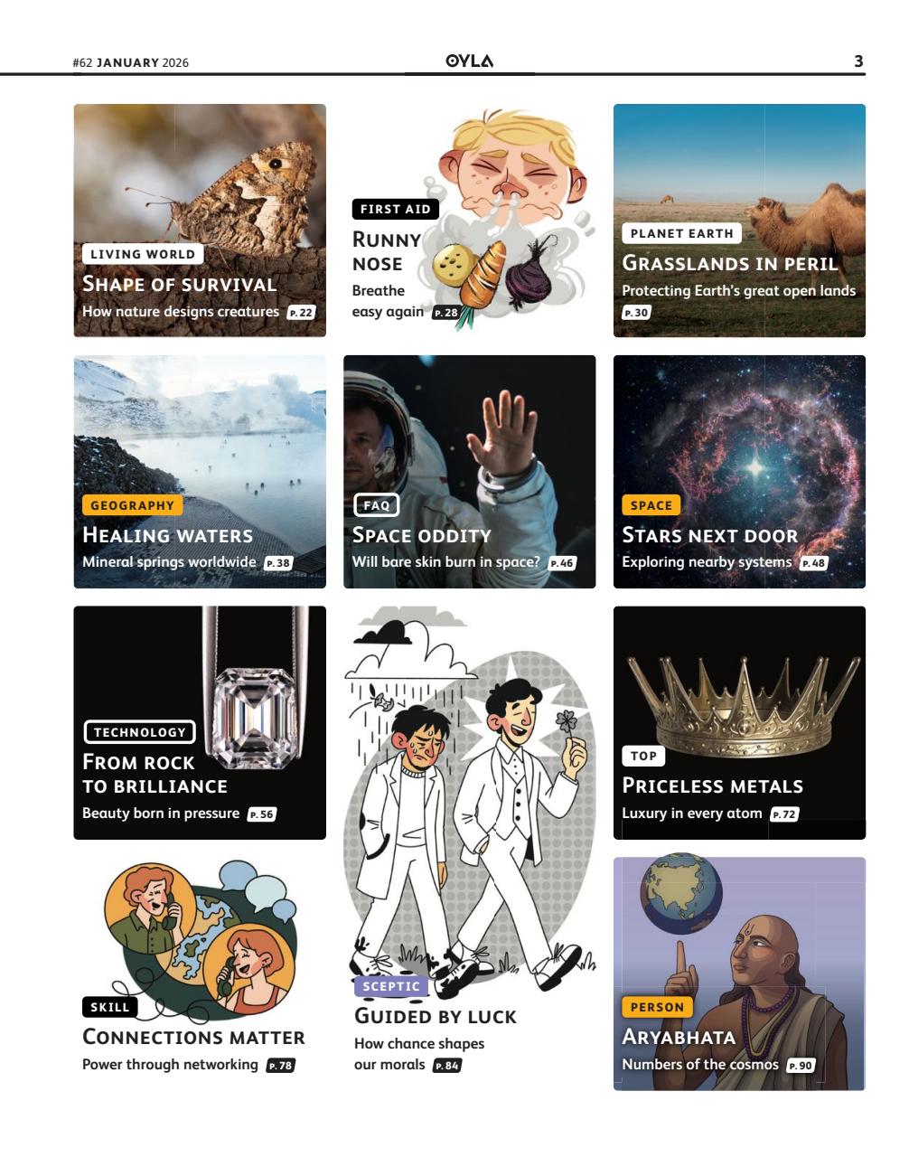 OYLA Magazine Preview Pages