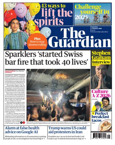 The Guardian Newspaper issue Saturday, 03 January 2026