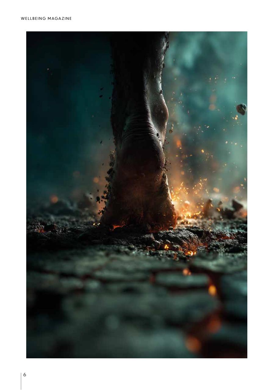 Wellbeing Magazine Preview Pages