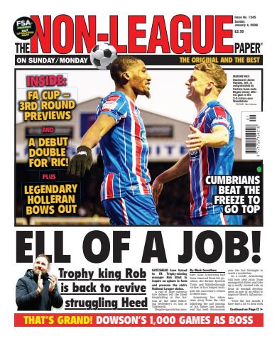 The Non-League Football Paper issue 4-Jan-2026