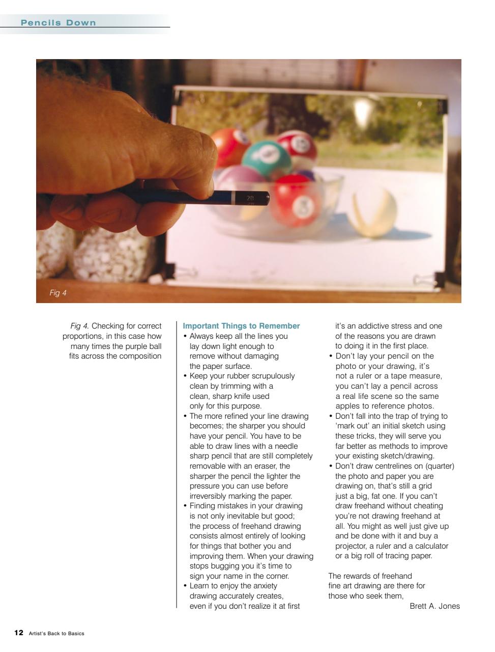 Artists Back to Basics Preview Pages