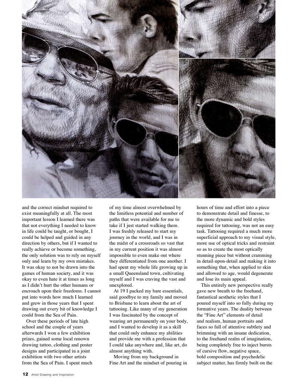 Australian Drawing and Inspiration Preview Pages