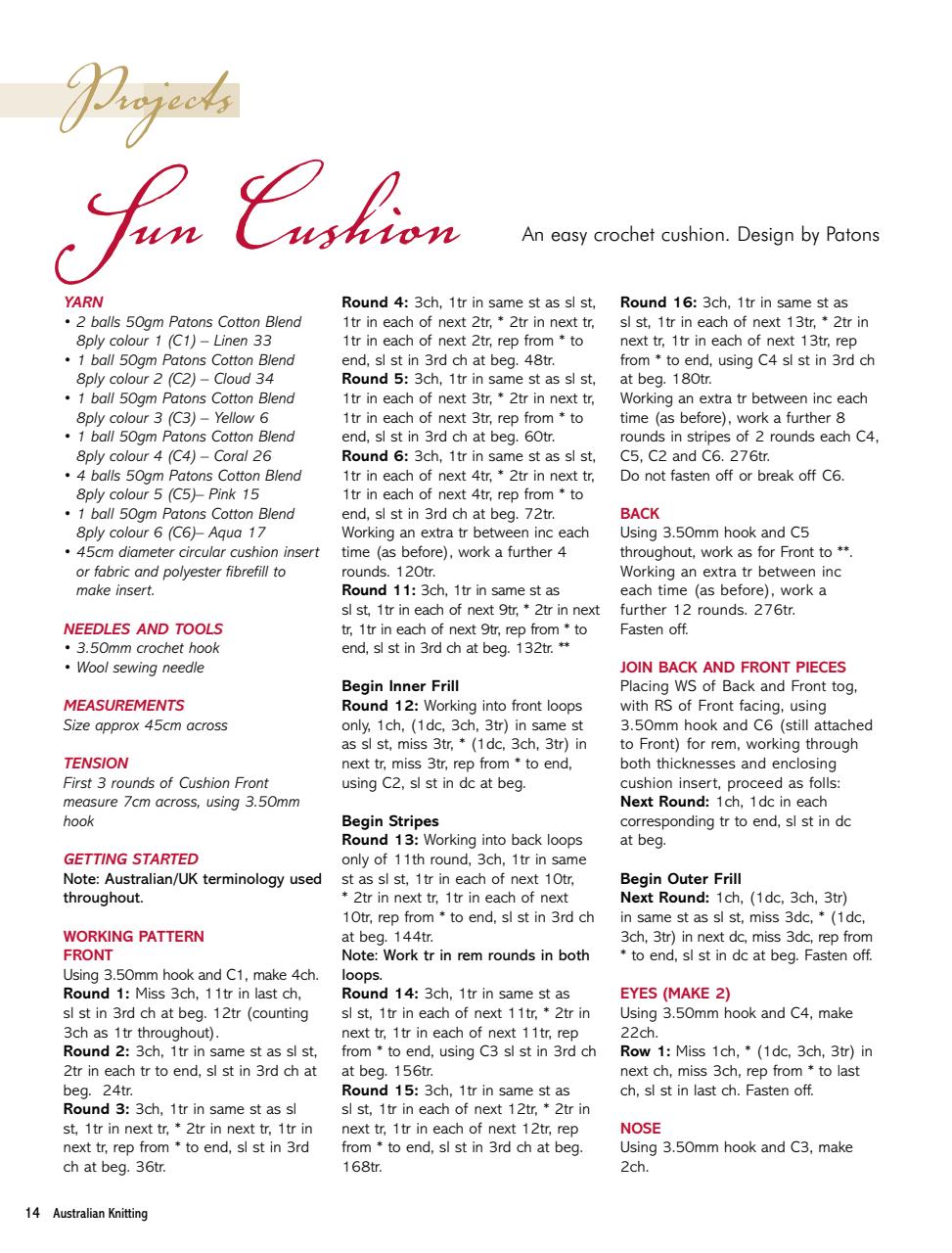 Australian Knitting Preview Pages