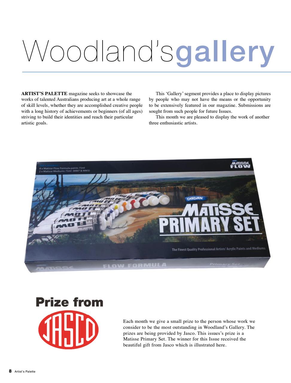 Artist's Palette Preview Pages