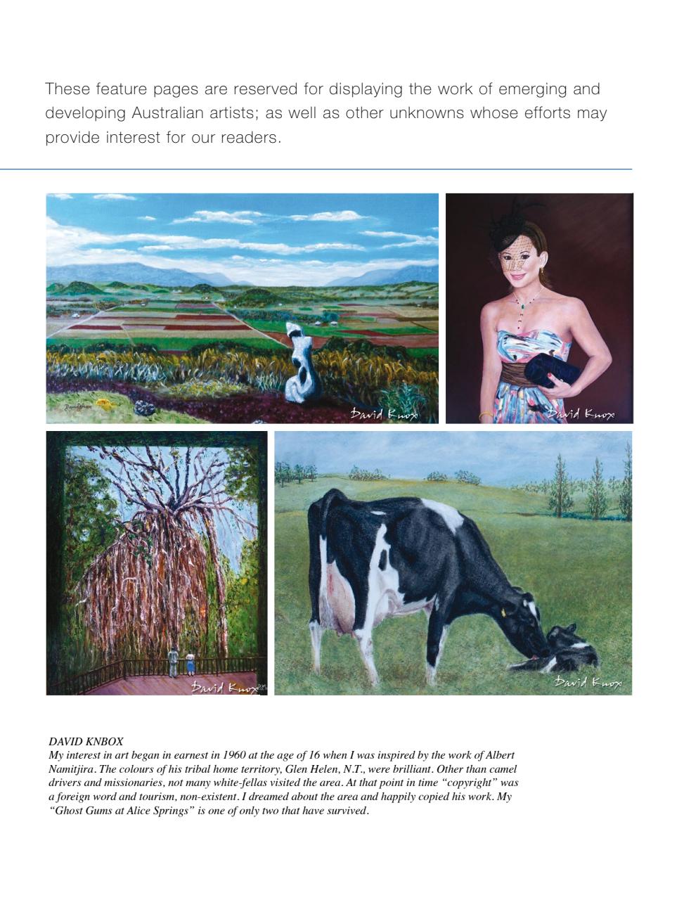 Artist's Palette Preview Pages