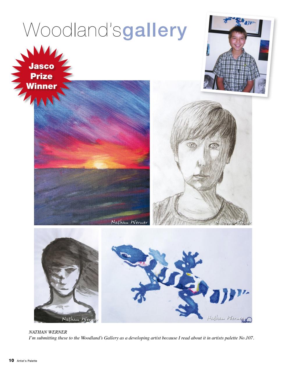 Artist's Palette Preview Pages