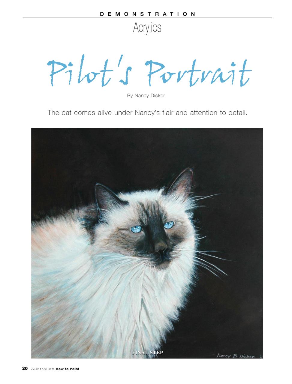 Australian How to Paint Preview Pages