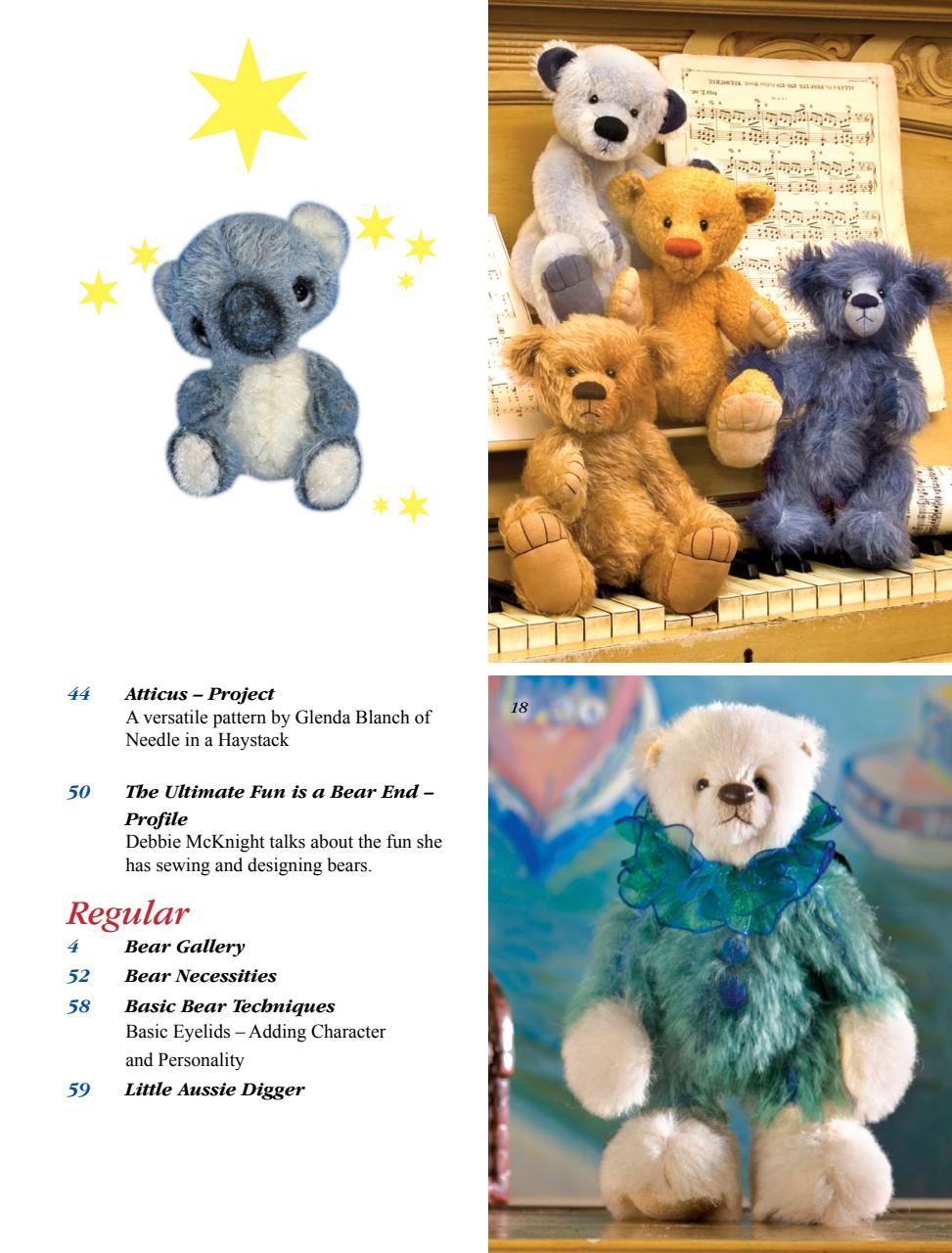 Bear Creations Preview Pages