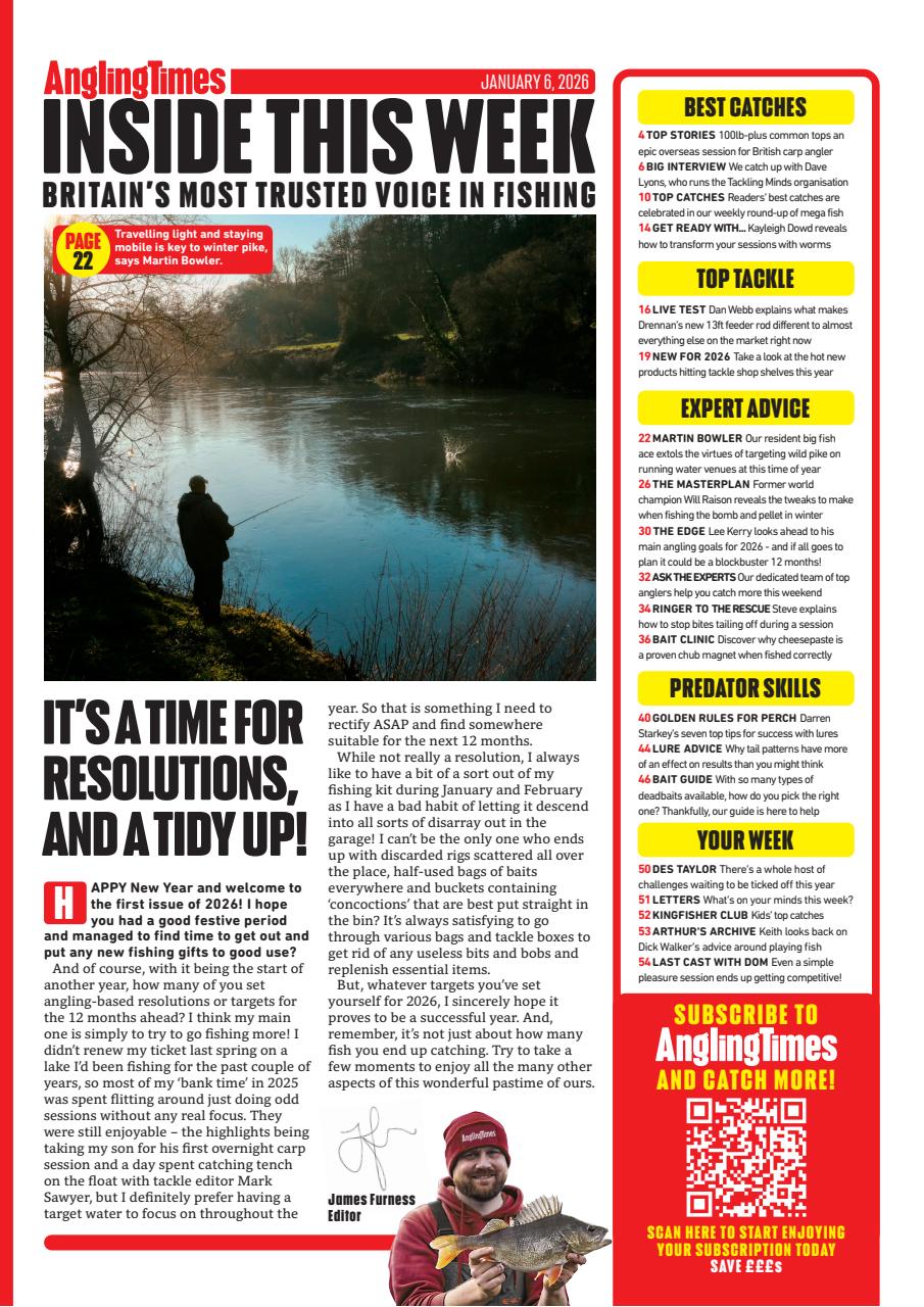 Angling Times Preview Pages
