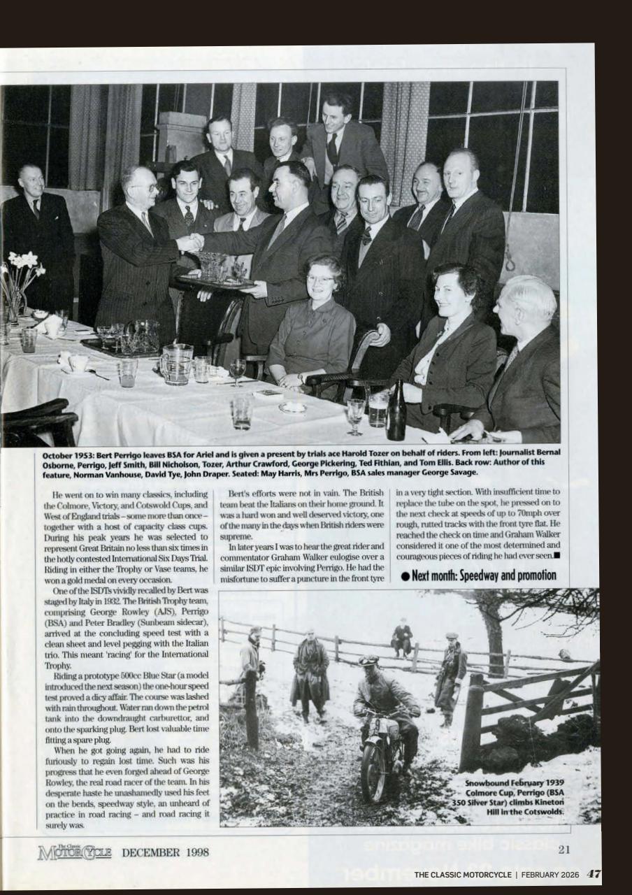 The Classic MotorCycle Preview Pages