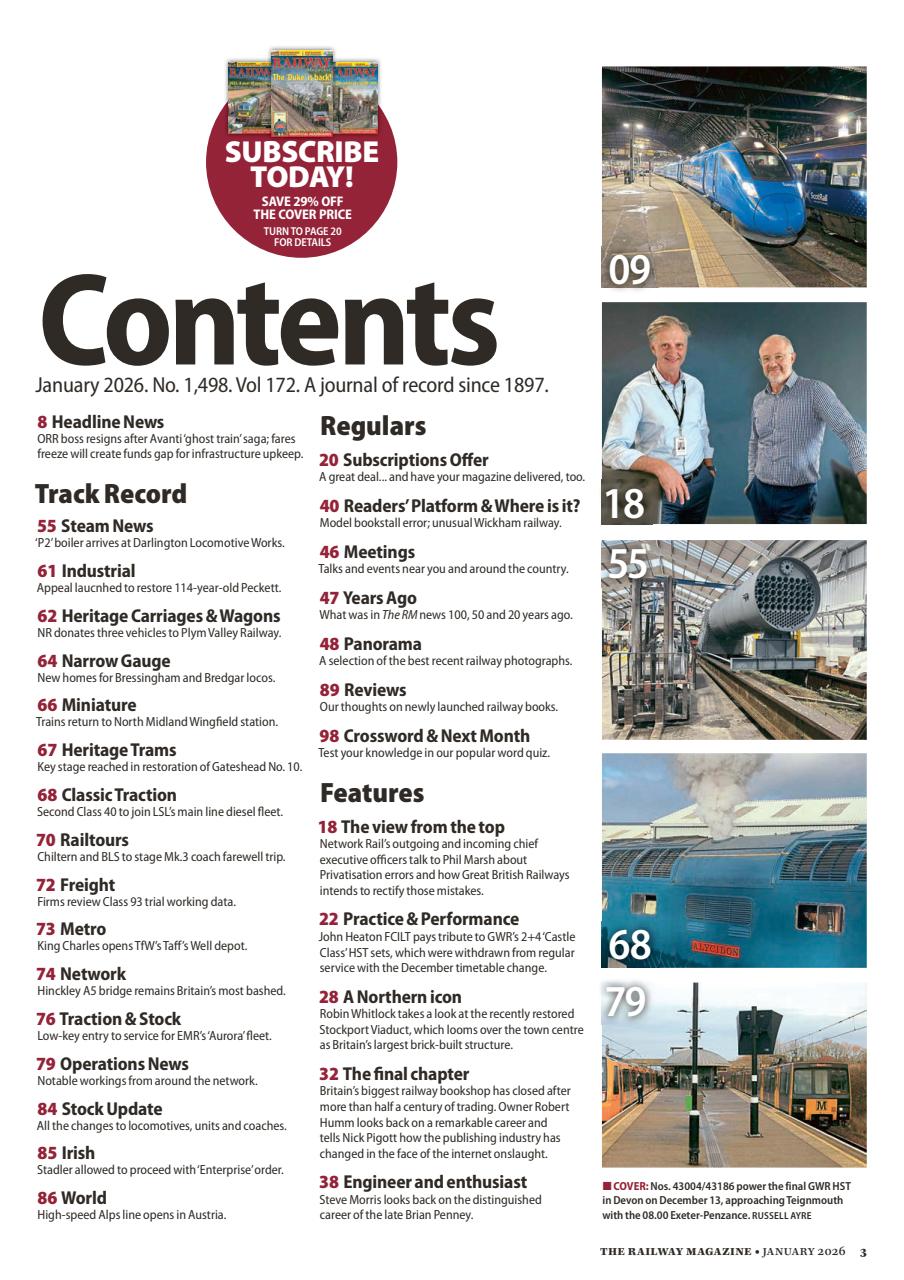 Railway Magazine Preview Pages