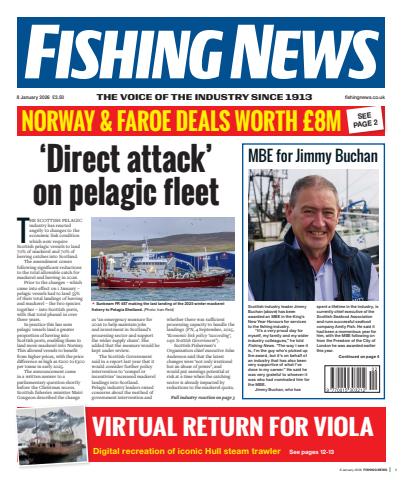Fishing News issue 8th January 2026