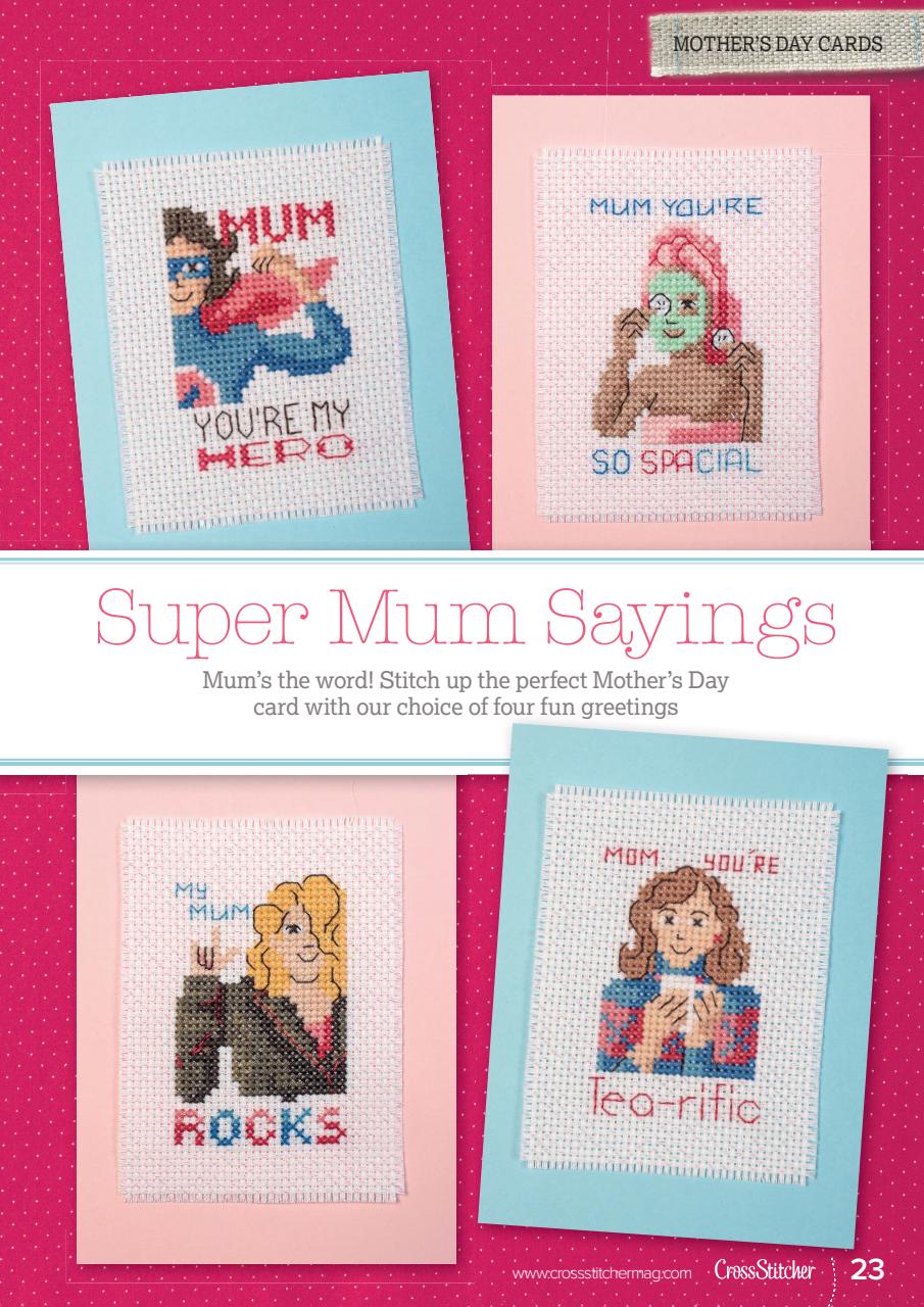 CrossStitcher Preview Pages