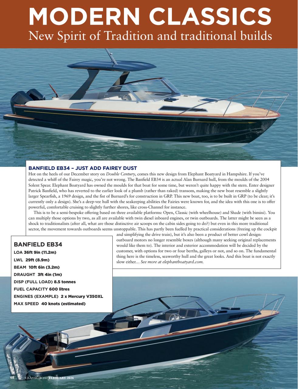 Classic Boat Preview Pages