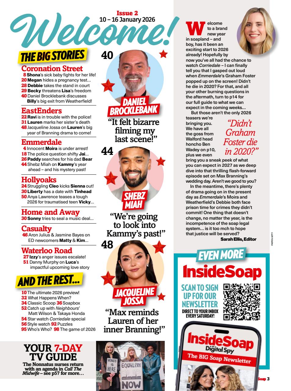 Inside Soap Preview Pages