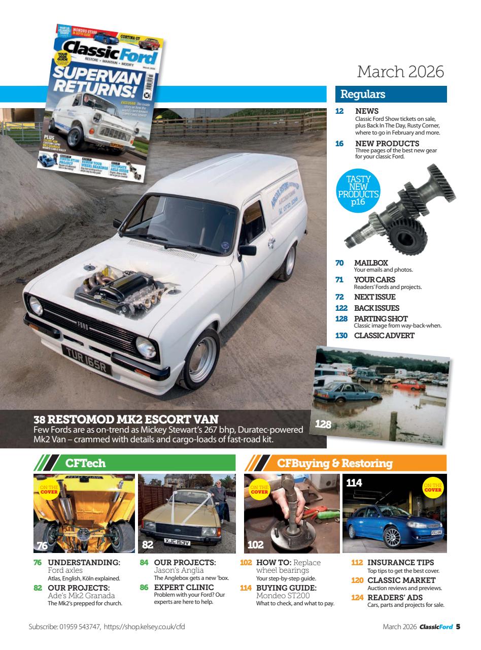 Classic Ford Preview Pages