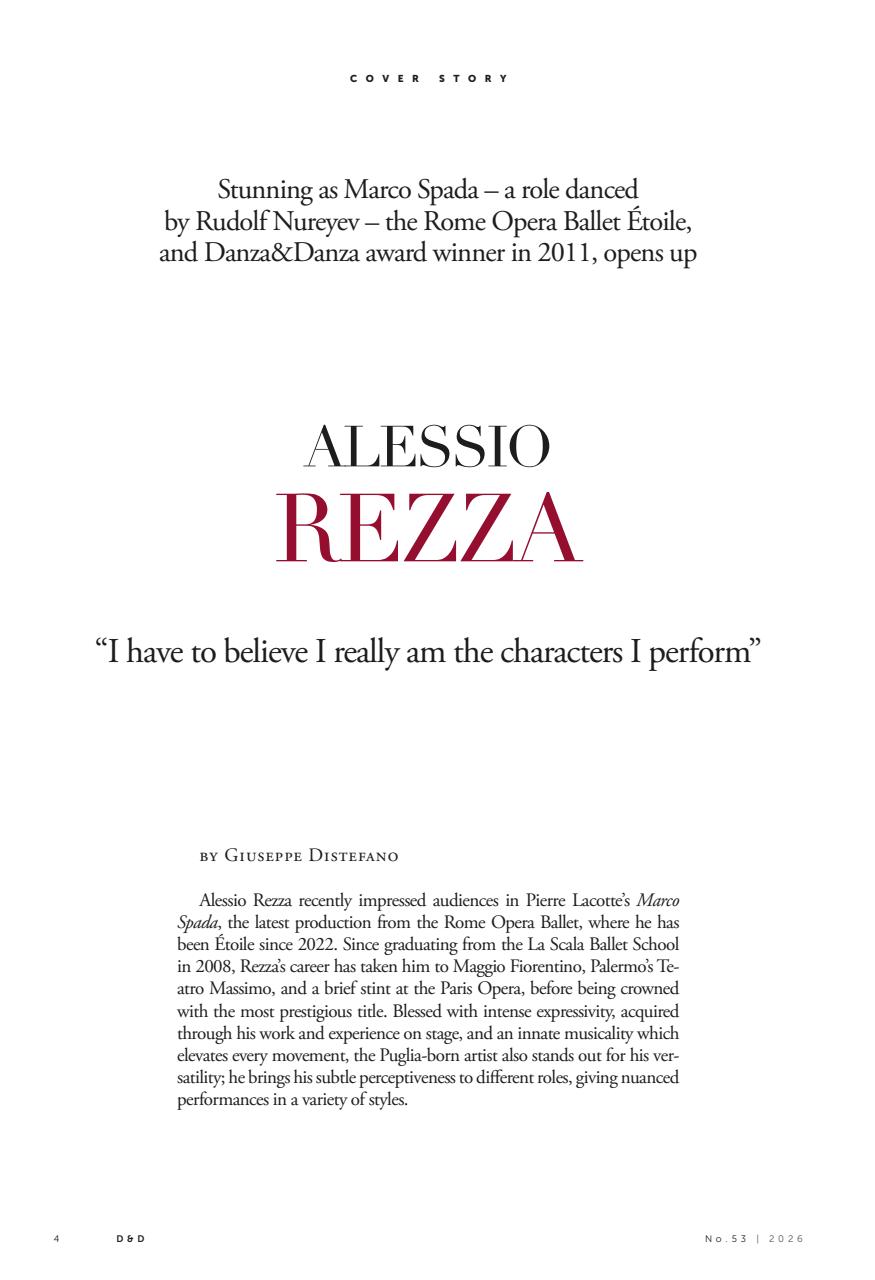 DANZA&DANZA International Preview Pages